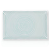 Bon Chef 54115-BL Brushstrokes Tray 12" X 7.5" H Rectangular