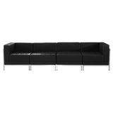 Flash Furniture ZB-IMAG-SET8-GG Hercules Imagination Series Lounge Set 113"W X 28-1/2"D X 27-1/4"H Overall Dimensions