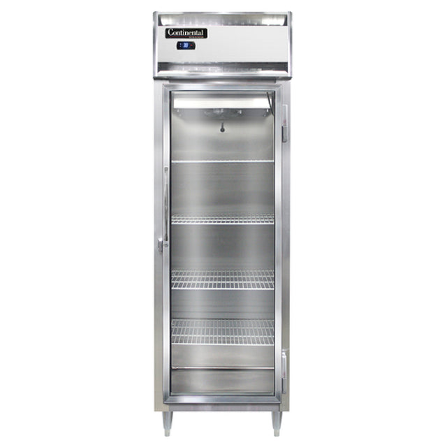 Continental Refrigerator D1RSNSAGD Designer Line Refrigerator Reach-in One-section