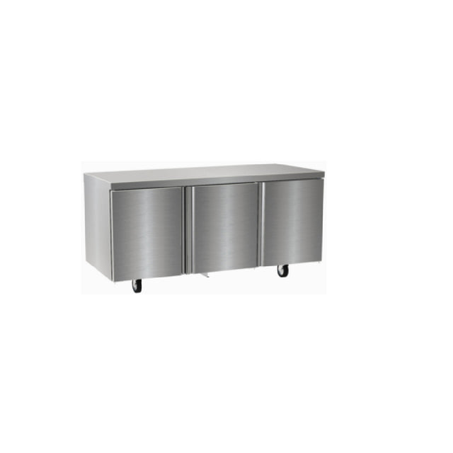 Delfield 4472NP Refrigerated Worktop/Undercounter Three-section 72"W