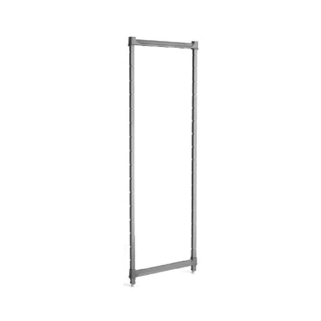 Cambro CBPK1872580 Camshelving® Basics Plus Post Kit 18"W X 72"H Withstands Temperature From -36°F (-38°C) To 190°F (88°C)