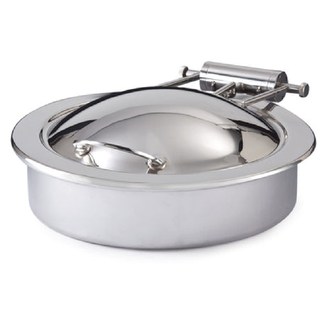 Steelite DW06WGHSS Round Induction Chafer 2.0 Gal 18.25"W X 15.75"D X 6.0"H