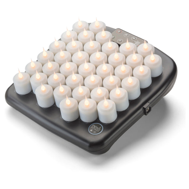 Hollowick HFRX40/EU Flameless Lighting Nexis® EU Candle Set 13"L X 13-4/5"W X 4-3/10"H O.A