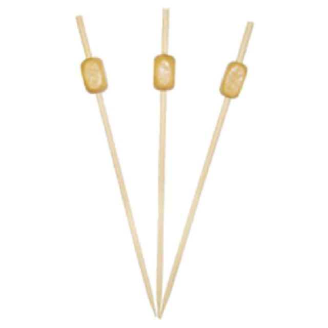 Town 51606B Ball Pick Beige Rectangle Shape (25 Per Pack)