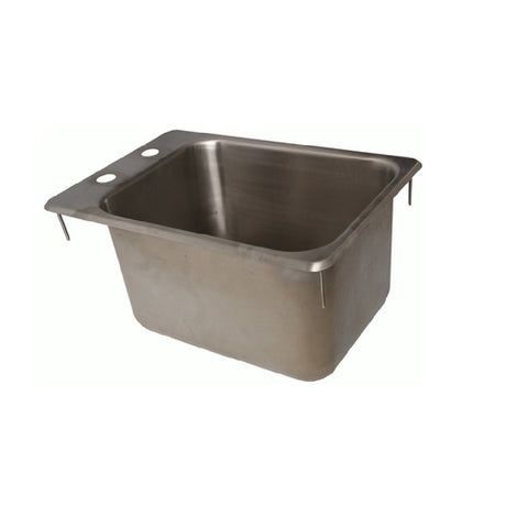 NBR Equipment DI-1-101410 Drop-In Sink One-compartment 12-1/8"W X 18-1/2"D X 9-3/8""H Overall Size