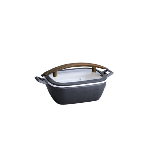 FOH BCH023BKU18 Smart Buffet Ware® Artisan Chafer 4.75 Qt. Rectangle