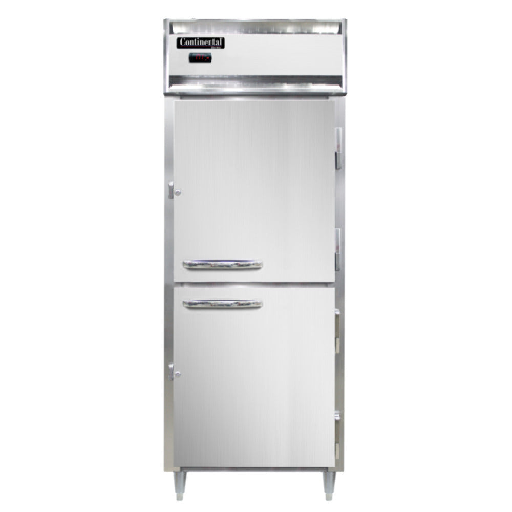 Continental Refrigerator DL1WE-SA-PT-HD-SD-GD Designer Line Heated Cabinet 22 Cubic Ft. Capacity