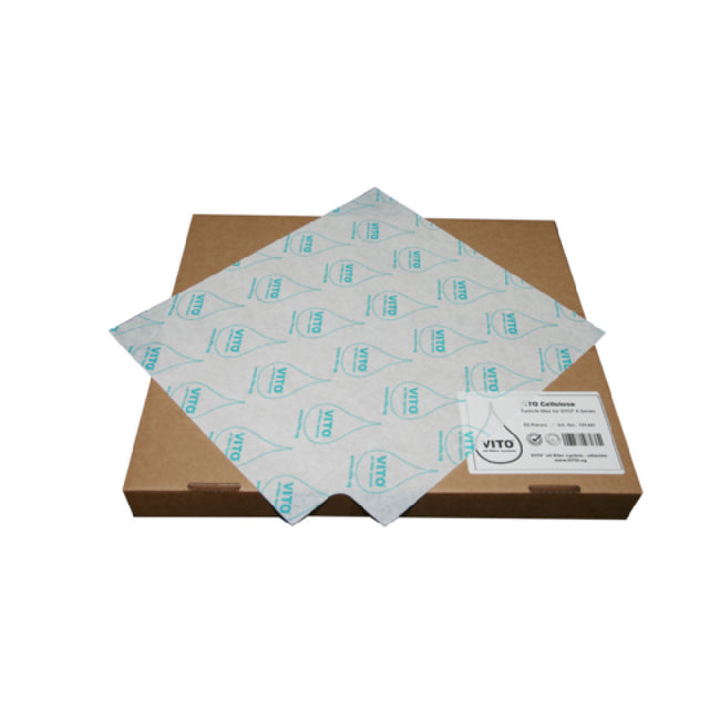 VITO VITO VX FILTER Cellulose Particle Filter 100 G/m2 For VITOX Series = XS/XM/XL (50 Pieces Per Box)