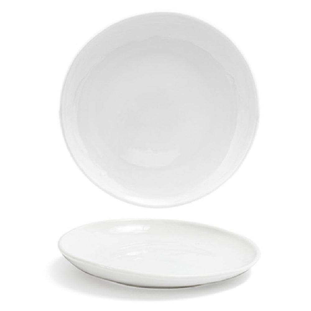 FOH DAP076WHP23 Kiln® Plate 6" Dia. X 1"H Round