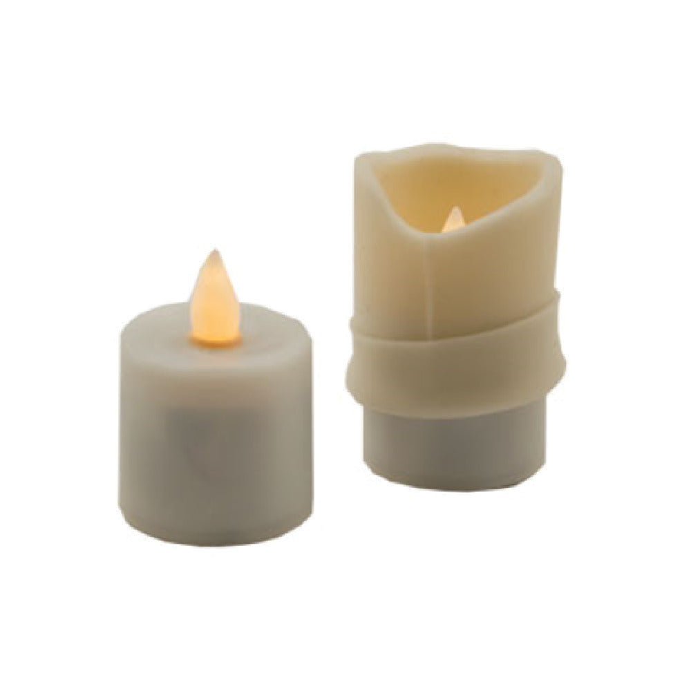 Hollowick SSPL-I Flameless Lighting Candle Sleeve 1-1/2" Dia. X 2-5/8"H For Evolution & Platinum Rechargeable Flameless Candle