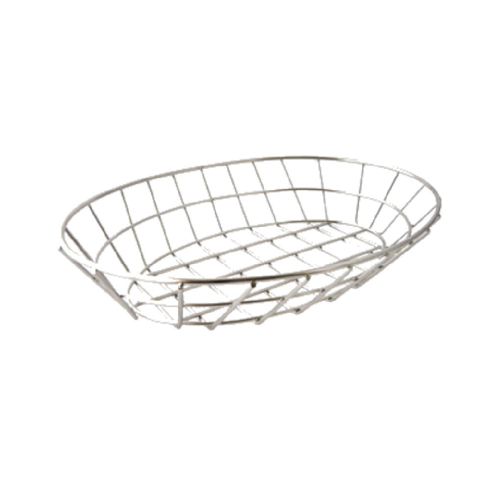 GET Enterprises 4-20144 Clipper Mill Grid Basket 9-3/4" X 6-1/4" X 2-1/4" Oval