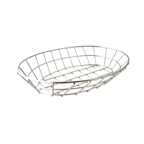 GET Enterprises 4-20144 Clipper Mill Grid Basket 9-3/4" X 6-1/4" X 2-1/4" Oval