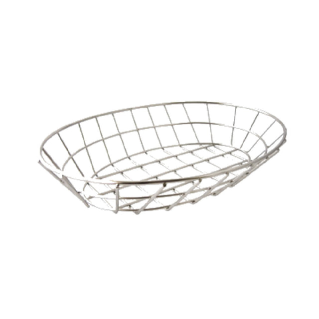 GET Enterprises 4-20144 Clipper Mill Grid Basket 9-3/4" X 6-1/4" X 2-1/4" Oval