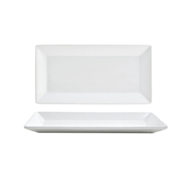 FOH DAP001WHP23 Kyoto™ Plate 9" X 5" Rectangle
