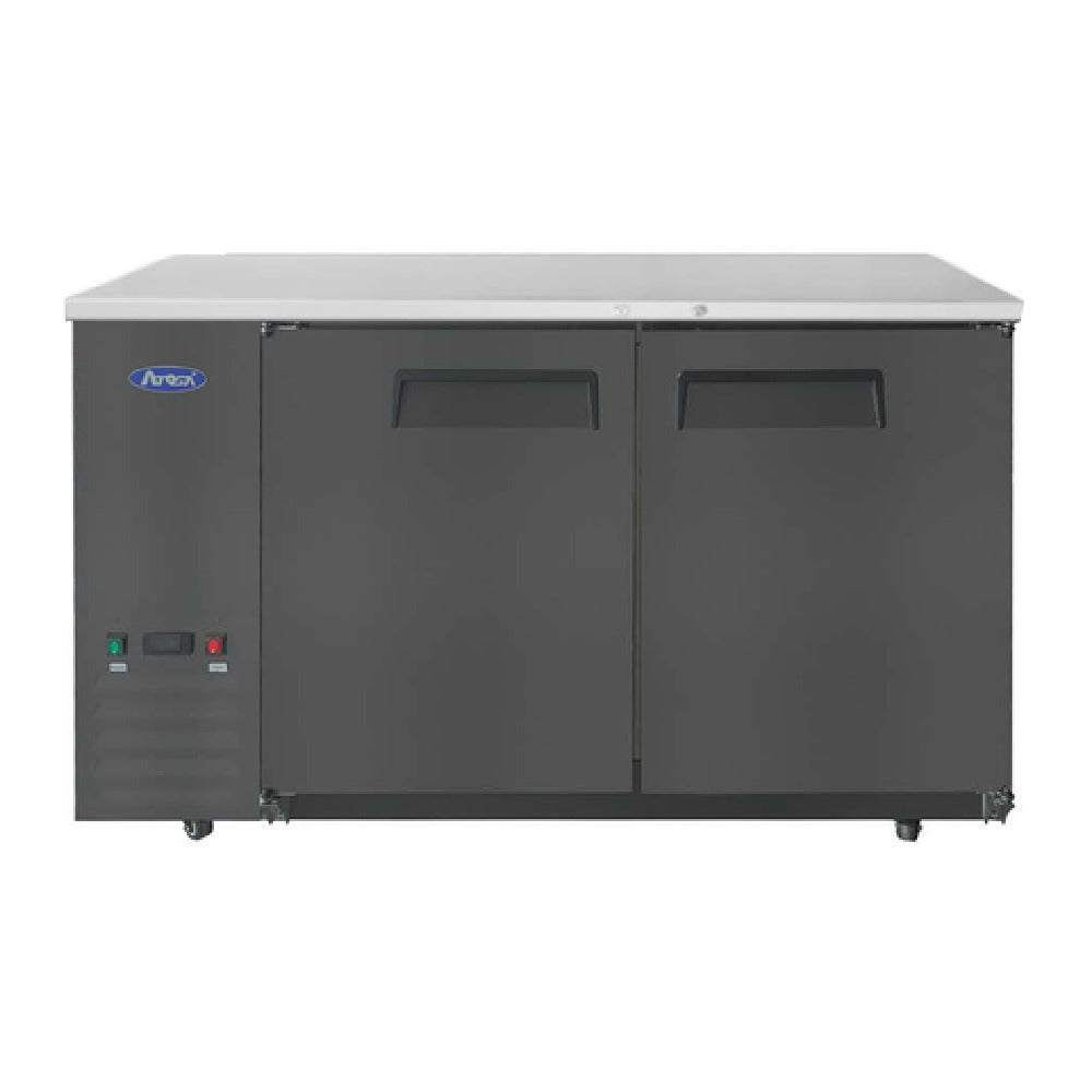 Atosa SBB59GRAUS2 Atosa Back Bar Cooler Shallow Depth Two-section