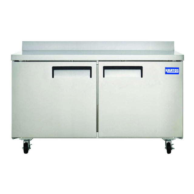 Hubert 15670 - Kratos Worktop Refrigerator, 48"W, 11.9 Cu.ft. Interior Capacity