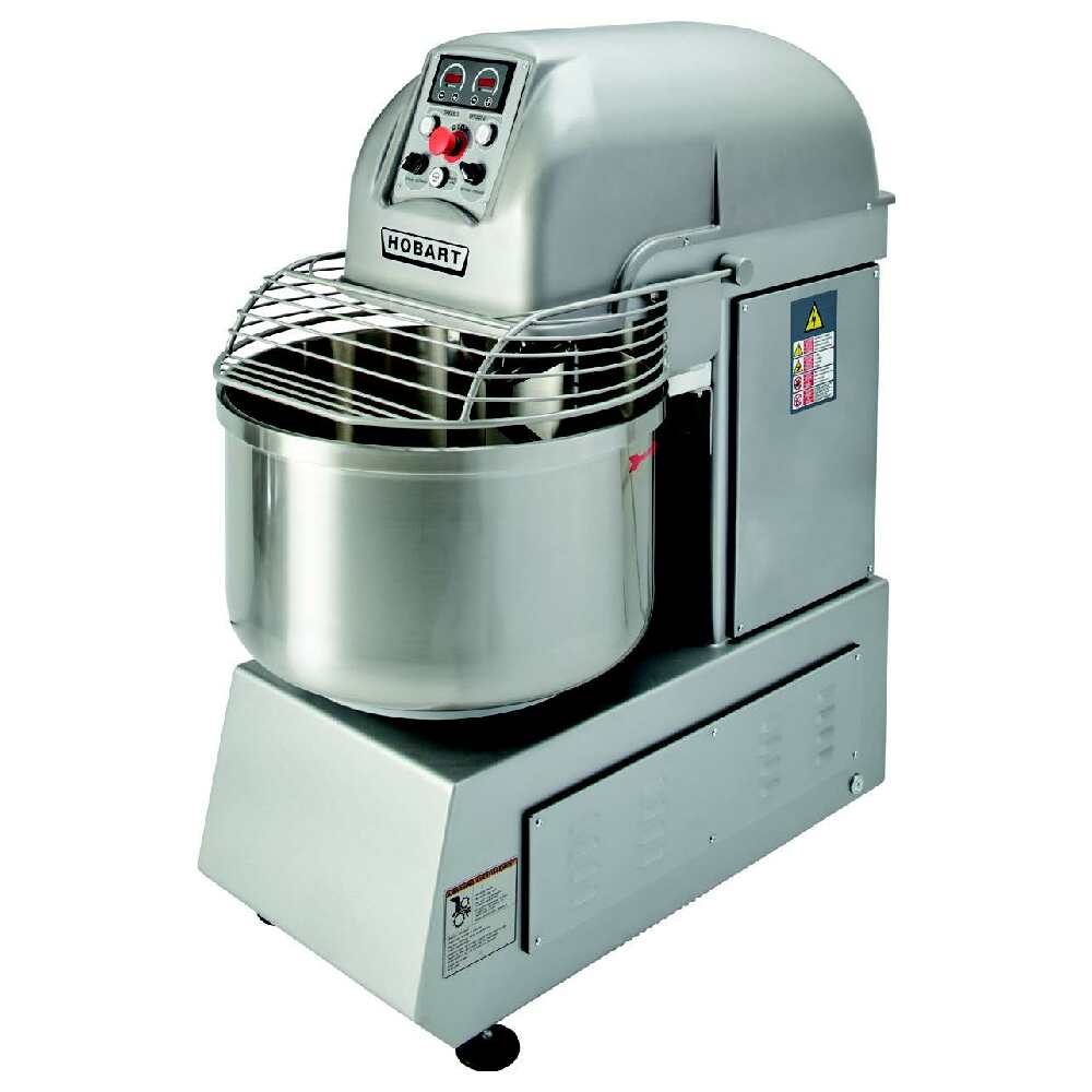 Hobart HSL130-1 Hobart Spiral Mixer 6.0 HP Spiral Motor & .3/4 HP Bowl Motor 130-pound Capacity