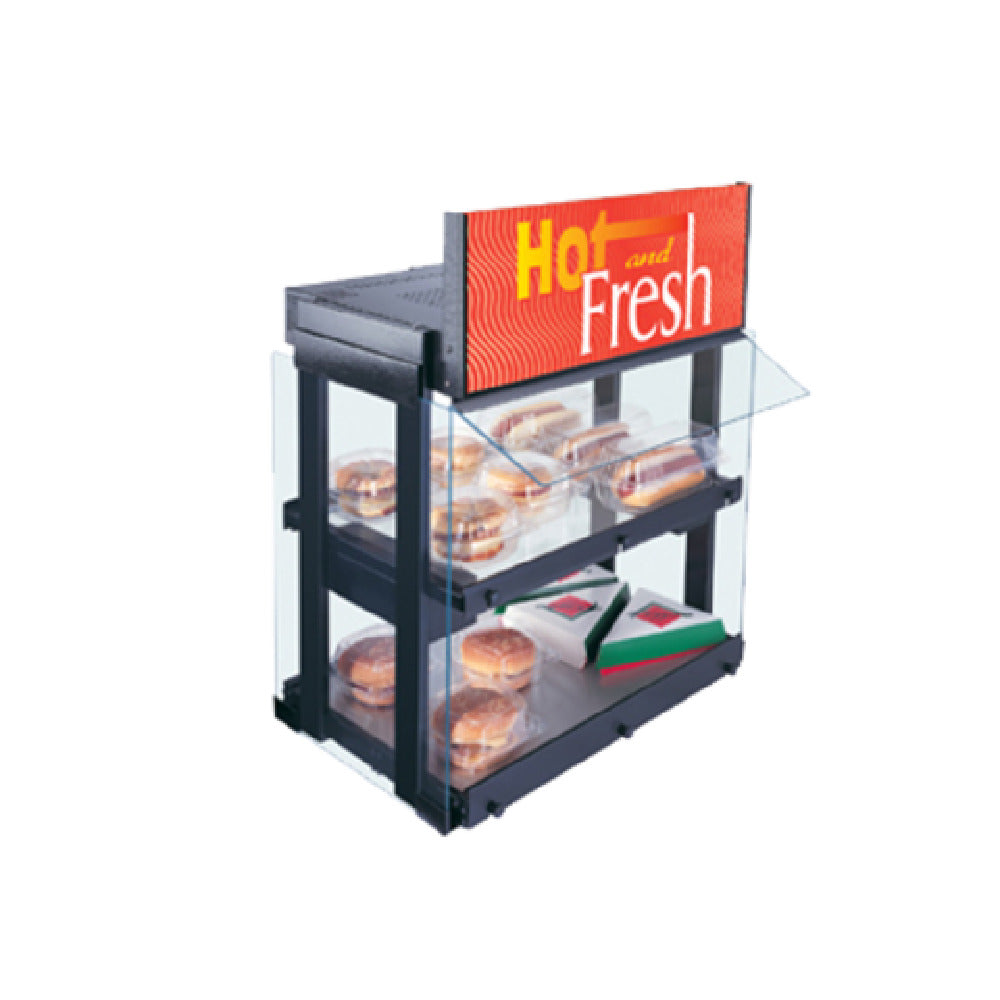 Hatco GRHW-1SGD Glo-Ray® Mini-Merchandising Warmer Countertop Unit With Heated Glass Shelf