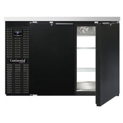Continental Refrigerator BB50NPT Refrigerated Back Bar Cooler Pass-thru 50"W