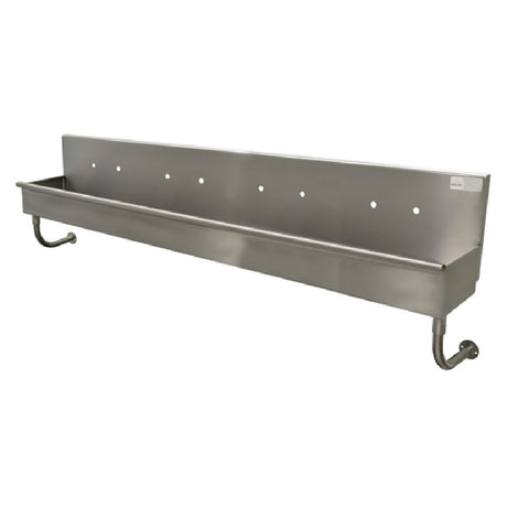 Advance Tabco 19-18-96-ADA Multiwash Hand Sink Wall Mounted 96"W X 19-1/2"D X 25-1/2"H (overall)