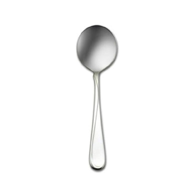 1880 Hospitality 2865SBLF Oneida® Bouillon Spoon 5-7/8" Stylized Accent Line