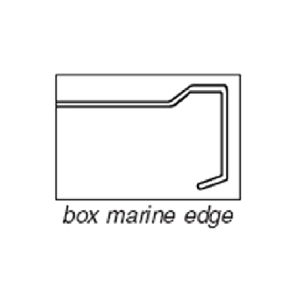 Eagle M Marine Edge For Enclosed Base Work Tables