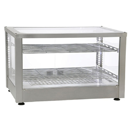 Equipex WD780S-2 Roller Grill Warming Display 2-tier Accommodates (2) Full Size Sheet Pans (by Others)