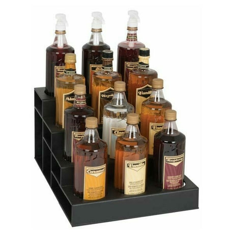 Dispense Rite CTBH-12BT Bottle Organizer Countertop 9-1/8"H X 13-3/4"W X 17"D