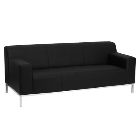 Flash Furniture ZB-DEFINITY-8009-SOFA-BK-GG Hercules Definity Series Sofa 75-1/4"W X 31"D X 29-1/4"H