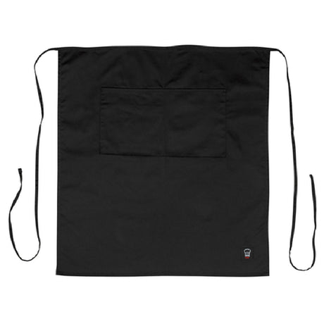 Winco WA-3129BK Bistro Apron 32"L X 28"W (2) Pockets