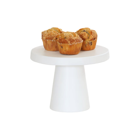 Cal Mil 23755-107-15 Pedestal 10.25" Dia. X 7.5"H Dishwasher-safe
