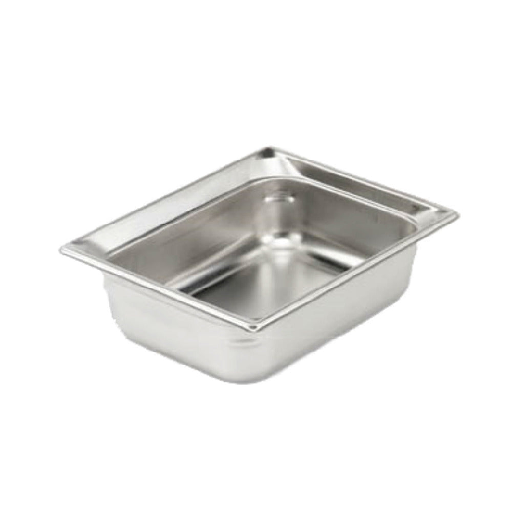 Vollrath 90222 Super Pan 3® 1/2 GN Food Pan 2-1/2" Deep (65mm) 4 Qt Capacity