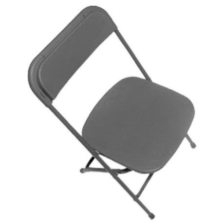 Forbes Industries C600MGR/GR EventXpress™ Folding Chair Medium Grey Plastic Formed Back & Seat