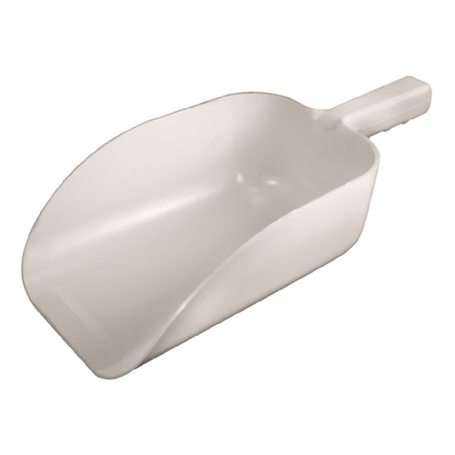 Bar Maid CR-835W-N Bar Maid 82Oz Scoop (White) Flat Bowl