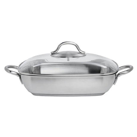 Hubert 49754 - Colorscape Pan, 161 Oz., 11"L X 11"W X 2-3/8"H
