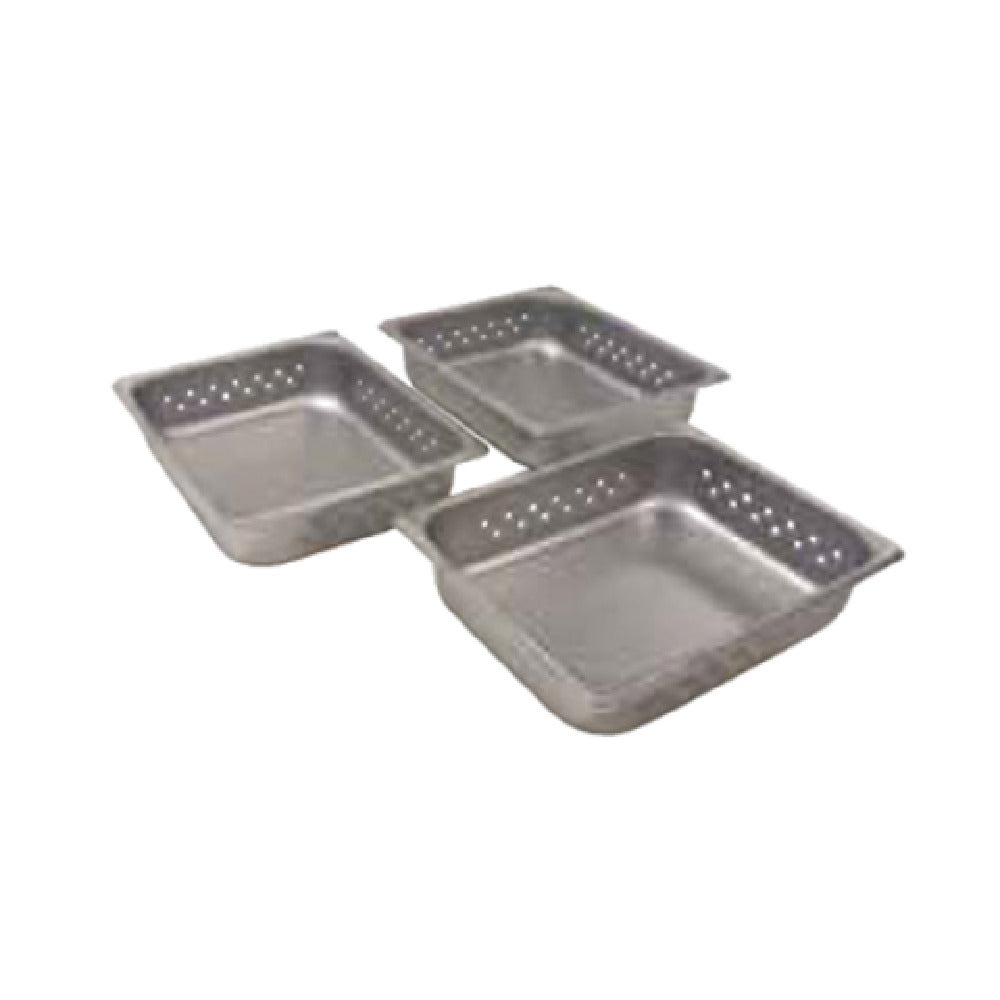 Antunes 7000704 Steam Food Warmer Pan Size 1/2 Set Of Three