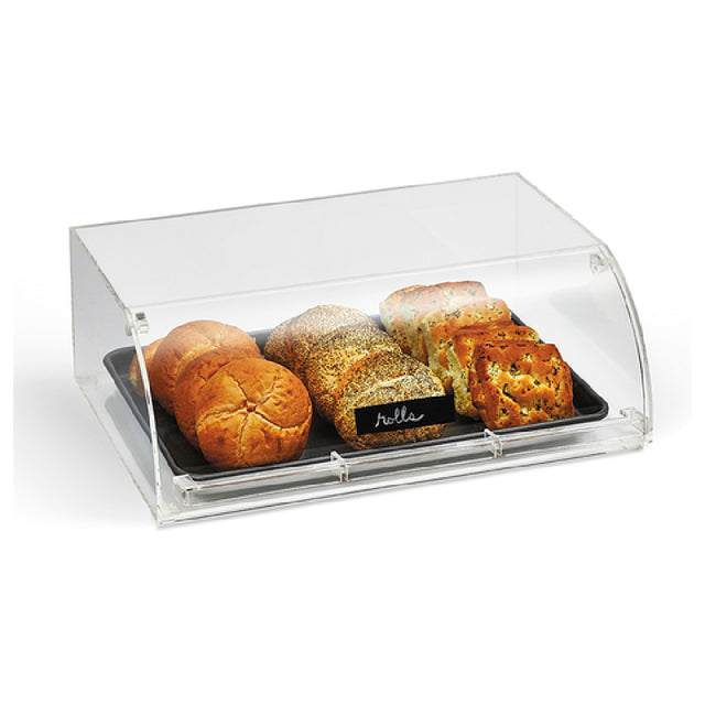 Vollrath NBC11 Cubic Acrylic Display System 20"W X 14"D X 7-3/8"H Includes: (1) Full Size Clear Acrylic Nose Case With Front Door