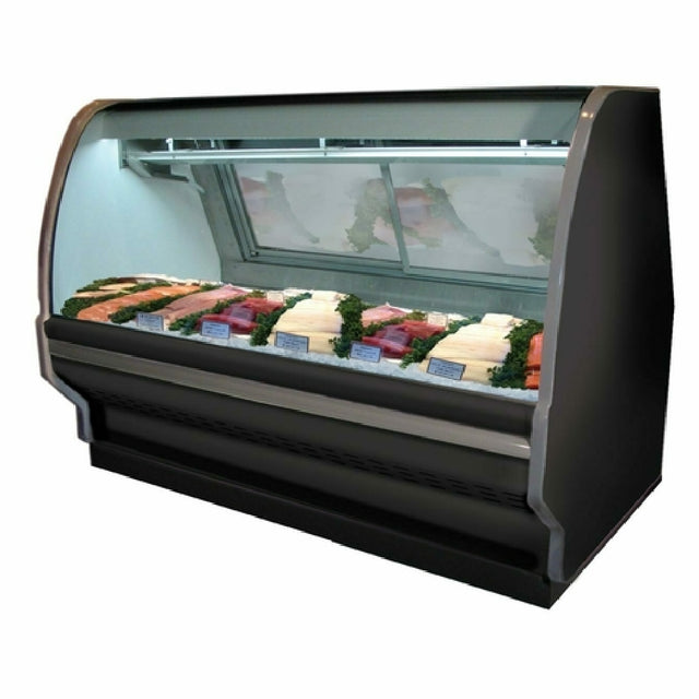 Howard-McCray R-CFS40E-8C-LED Fish/Poultry Service Case 99-1/2"W Single Duty Endless Design