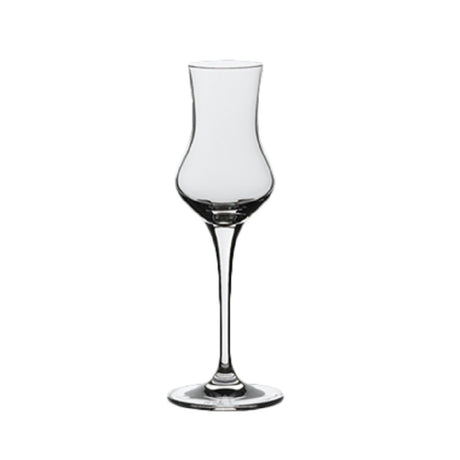 Steelite 4813R287 Grappa Glass 3 Oz. (H 7-1/4" M 2-1/2" T 1-5/8" B 2-1/2") Rona