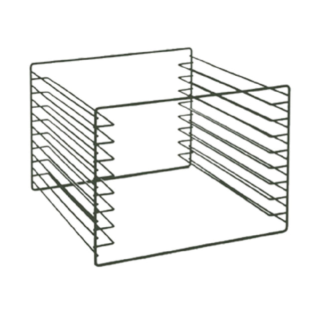 1880 Hospitality FTSM8GN Focus Foodservice Wire Tray Slide Module 22-1/2" X 19" X 14"