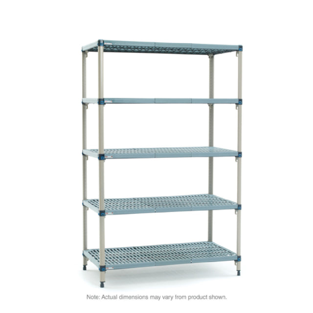 Metro 5Q377G3 MetroMax® Q Starter Shelving Unit 72"W X 18"D X 74"H 600 Lb. Capacity Per Shelf