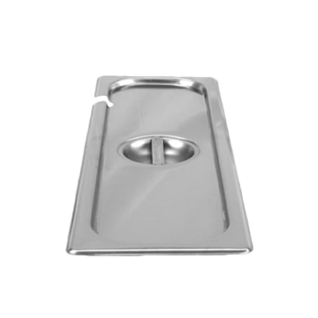 Thunder Group STPA5120CSL Steam Table Pan Cover 1/2 Size Long Long Side Slotted With Handle