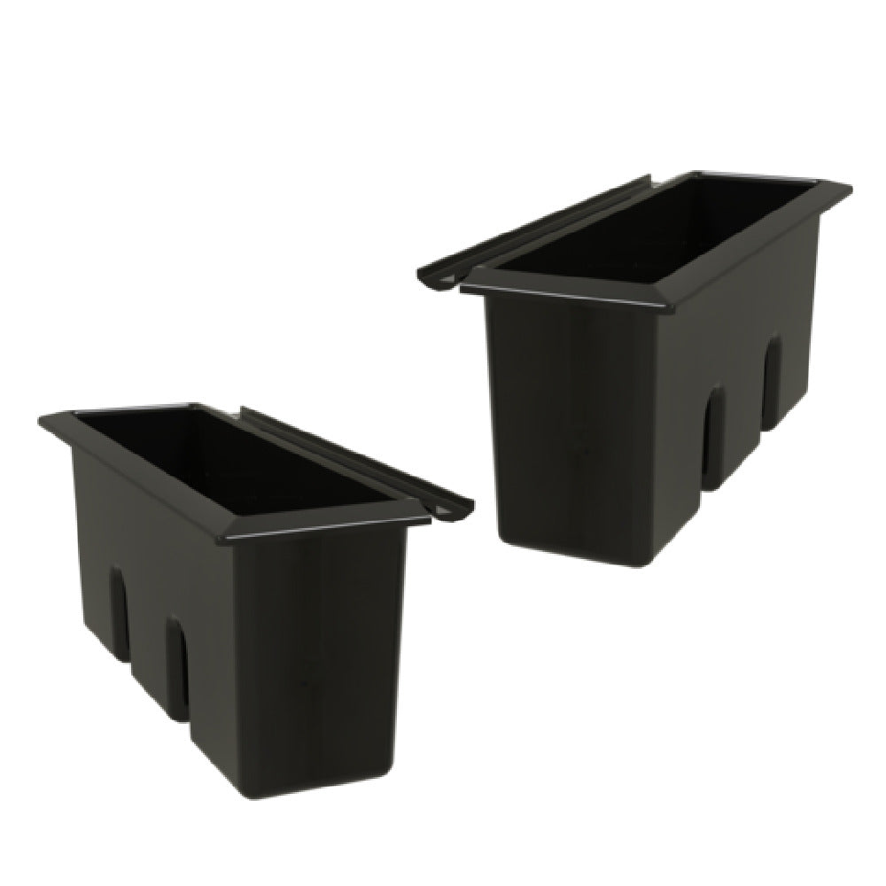 Glastender BW3-2 Bottle Well 3-bottle For 19" Deep Ice Bins