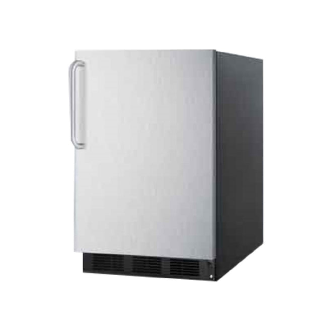 Summit FF6BK7SSTB Undercounter Refrigerator One-section Freestanding