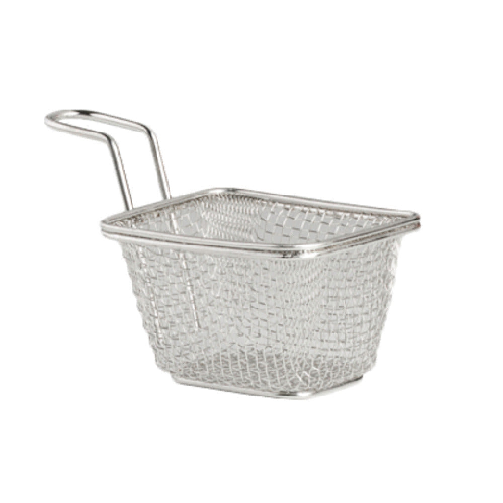 Steelite 7600CV011 Fry Basket 4-1/8"L X 3-5/8"W X 2-5/8"H Basket Size Listed Is Without Handle