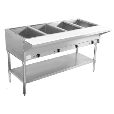 BevLes Company BVST-4-240 Steam Table Electric Dry Heat