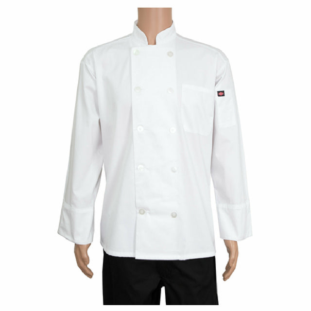 John Ritzenthaler Company RZCOATWH1X Ritz® Kitchen Wears™ Chef's Coat 10-button Long Sleeve