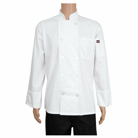 John Ritzenthaler Company RZCOATWHM Ritz® Kitchen Wears™ Chef's Coat 10-button Long Sleeve