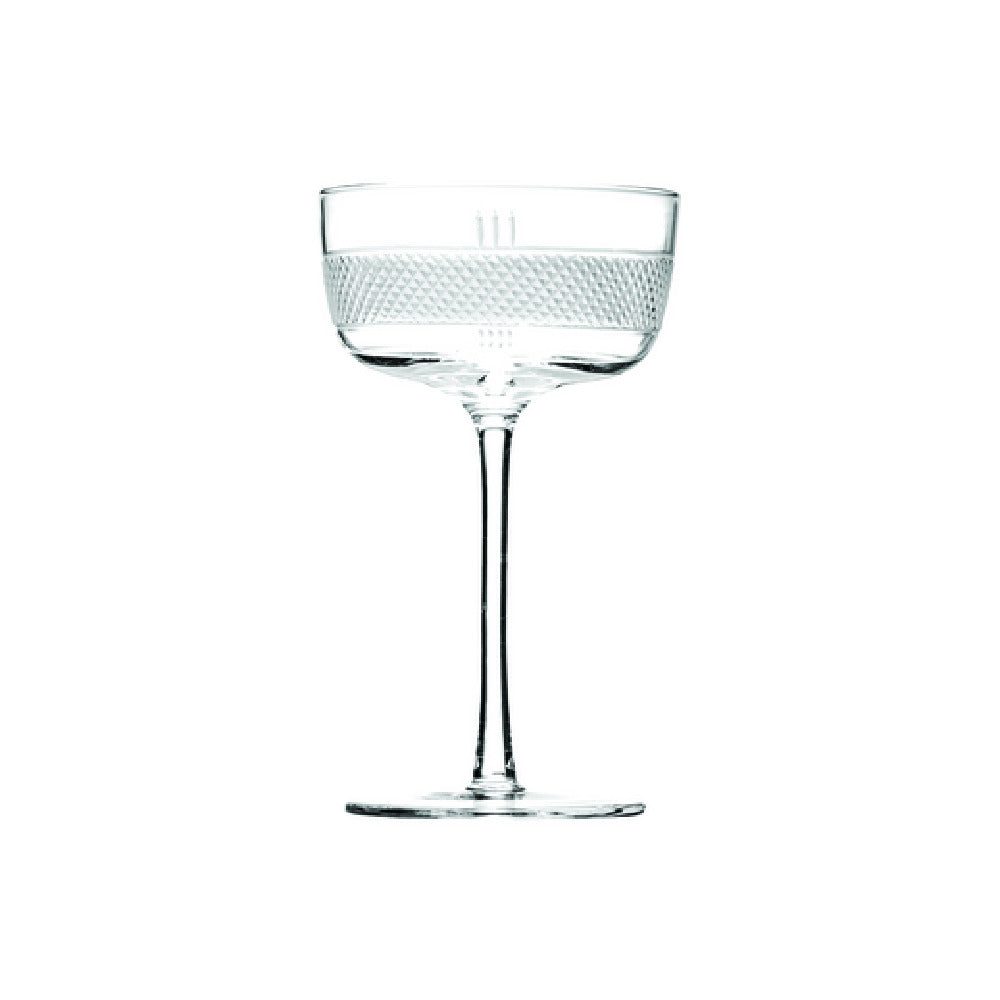 Hospitality Brands HG26960-012 - Legend Glassware - Vibrance Coupe Glass, 8 Oz., Lead-free Ultra Clear Crystal