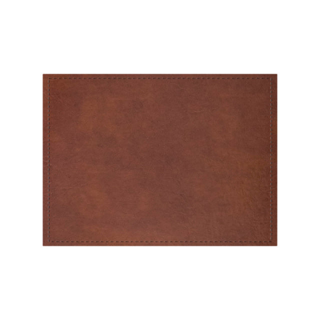 Risch TABLEMAT-LTH 15X11 Tuxedo Leather Bonded Leather Table Mat (specify Color)